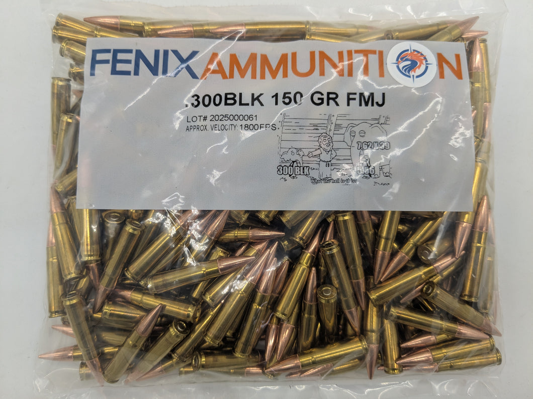 .300 Blackout 150gr FMJ (250 ct.)